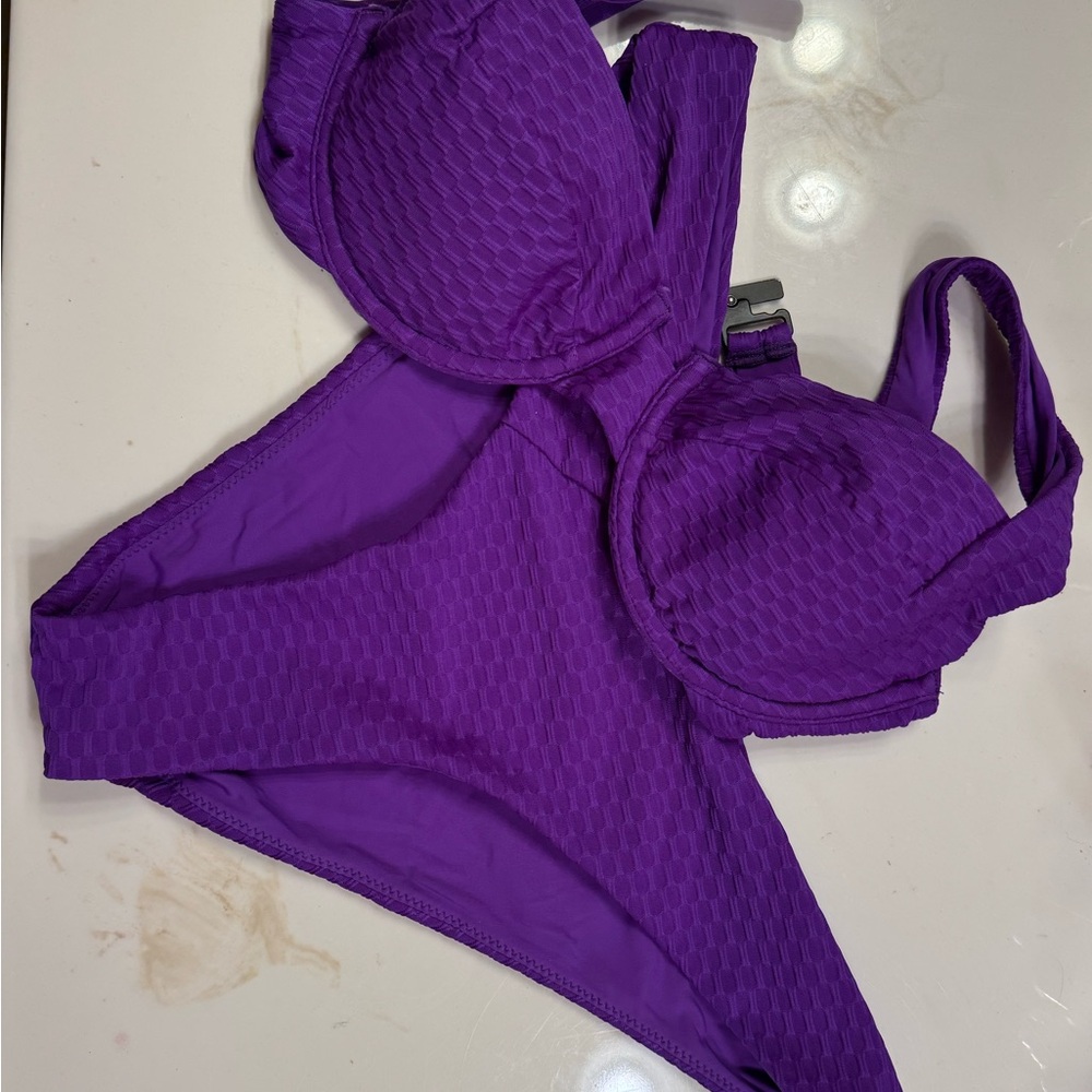 Purple Women's Bikini Set
Small top/ medium bottom